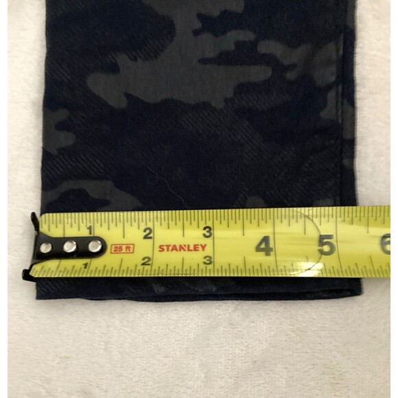 Bevy Flog Shely Jogger Pants Womens SIZE 26 (30 x 27)  Black Camo Drawstring - Picture 12 of 12